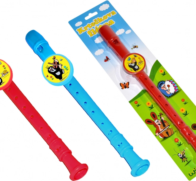Fletna dla dzieci Krtek 33 cm