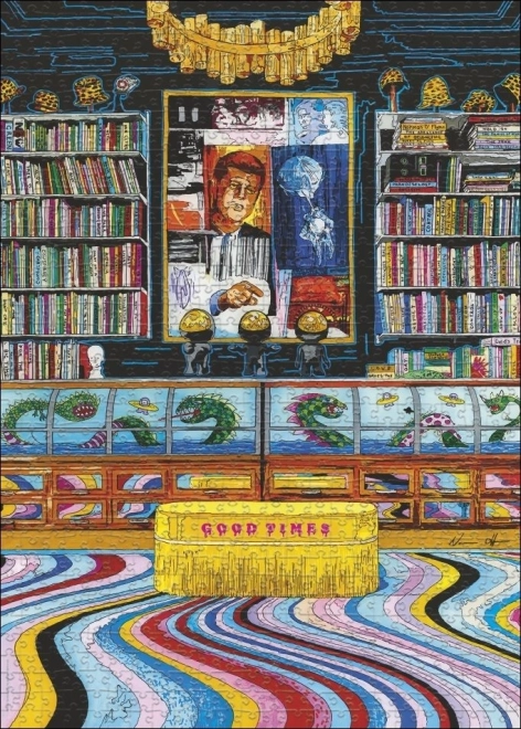 HEYE Puzzle: Pokój z prezydentem - 1000 elementów