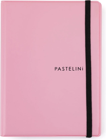 Notes w kratkę A6 Pastelini z podwójną ukrytą spiralą