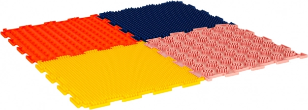 Mata ortopedyczna sensoryczna puzzle do masażu stóp