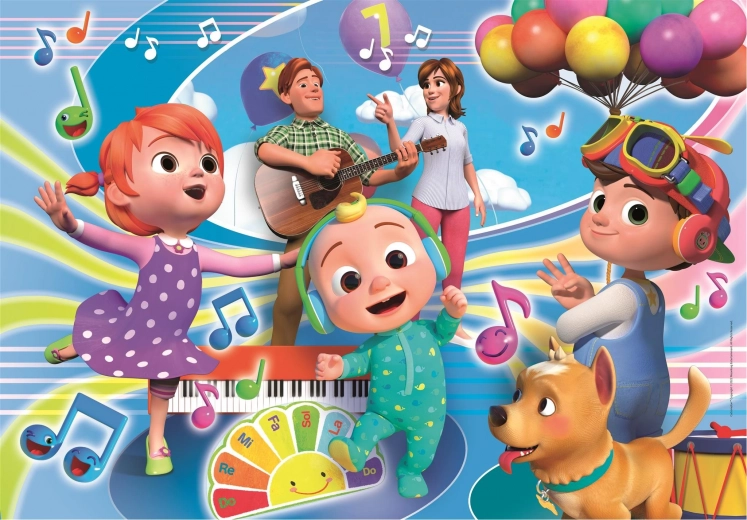 Puzzle CLEMENTONI CoComelon Muzyka MAXI 24 elementy