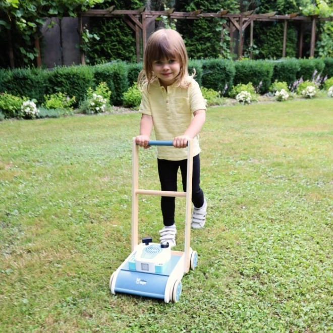 Drewniana kosiarka z dźwiękiem Adam Toys