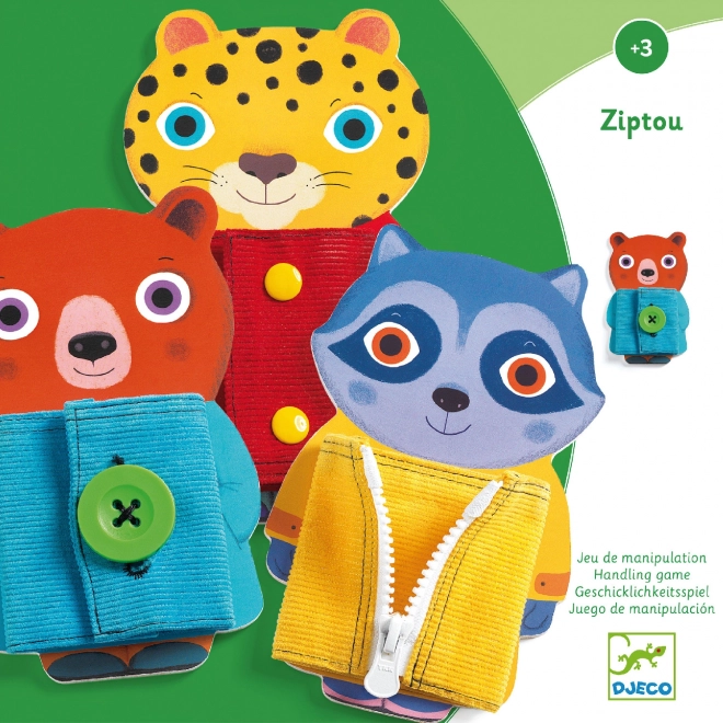 Zapinane zwierzątka Djeco