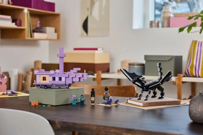 LEGO Minecraft 21264 Smok Endu i statek Endu