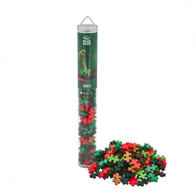 Plus-Plus Jungle Mix zestaw konstrukcyjny 100 szt.