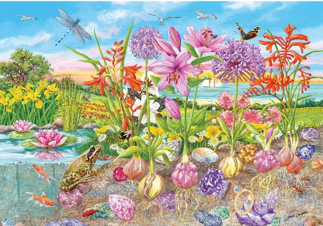 GIBSONS Puzzle Korzenie i pędy 4x500 kawałków