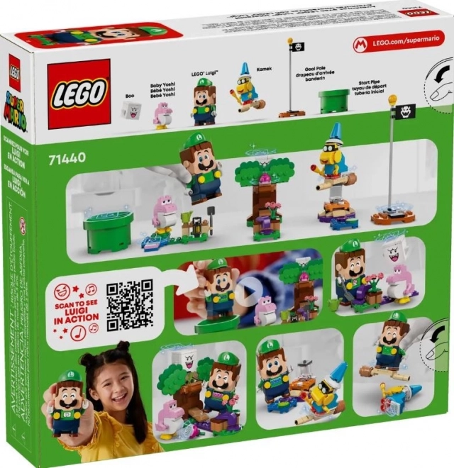 LEGO Super Mario 71440 Interaktywna Luigi i Przygoda