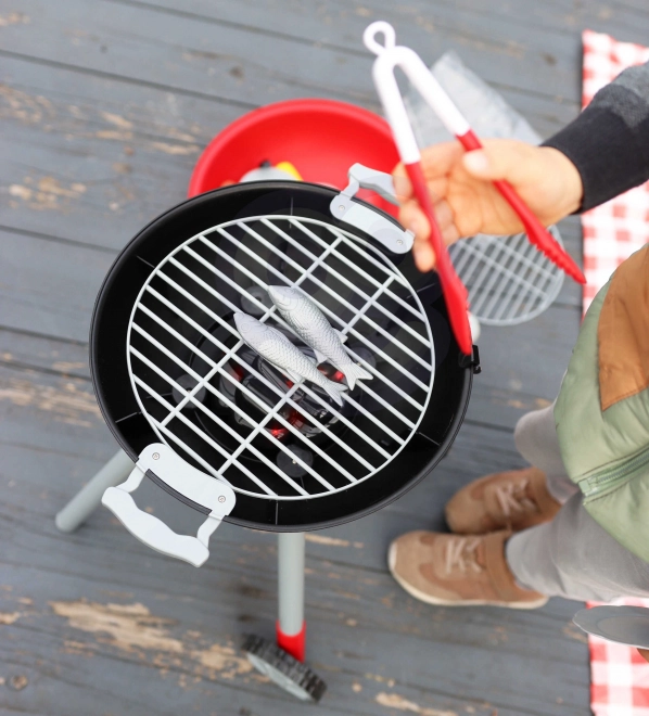 Dziecięcy grill z efektami świetlnymi i dźwiękowymi na baterie