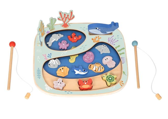 Zabawka wędkarska Tooky Toy Montessori