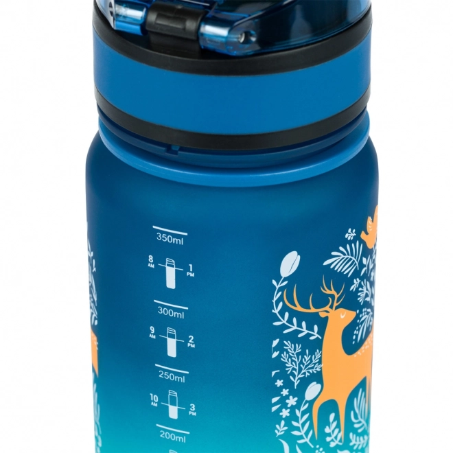 BAAGL Tritanowa butelka na picie Gradient Las 350 ml