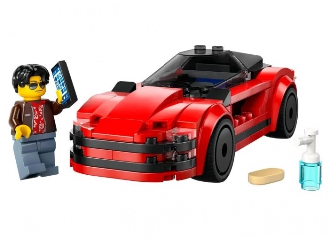 Sportowy samochód LEGO City Czerwony supersamochód