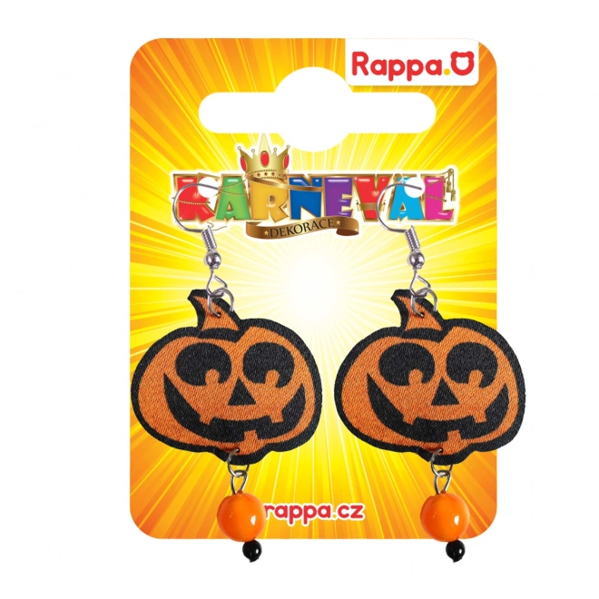 Kolczyki dyniowe Halloween