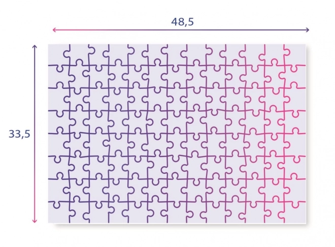 CLEMENTONI Puzzle Kraina Lodu 104 elementy