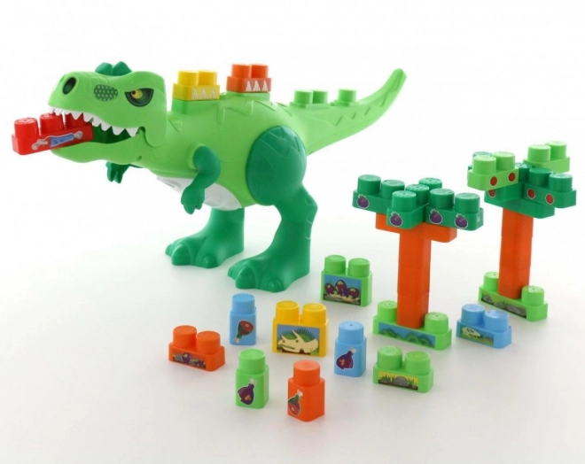 Zestaw do budowy dinozaura - 30 części