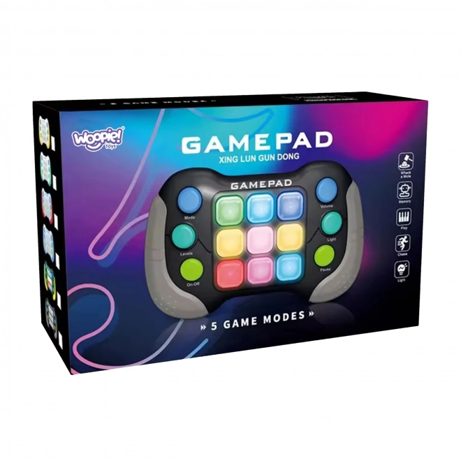 Elektroniczna gra WOOPIE Pop-It Fidget Toy Gamepad niebieski