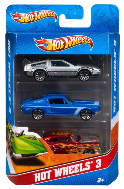 Zestaw 3 samochodzików Hot Wheels