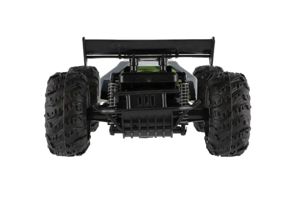 Auto RC Buggy szybkościowe 2,4GHz plastikowe 25cm na baterie w pudełku 31x14x18cm – Zielone