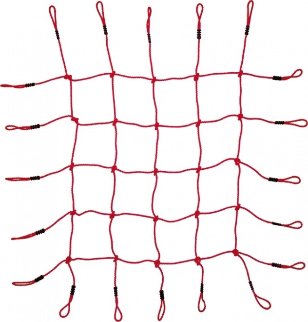 Mała Sieć Wspinaczkowa Czerwona - 170 x 170 cm