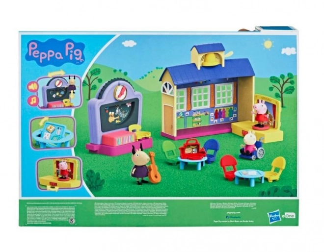 Zestaw do zabawy Świnka Peppa Szkolne Boisko