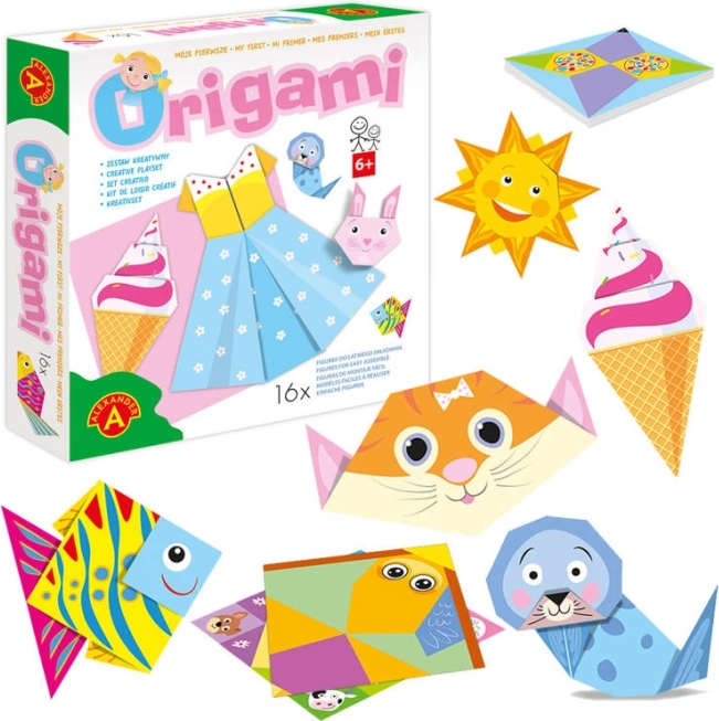Alexander Moje pierwsze origami – sukienki