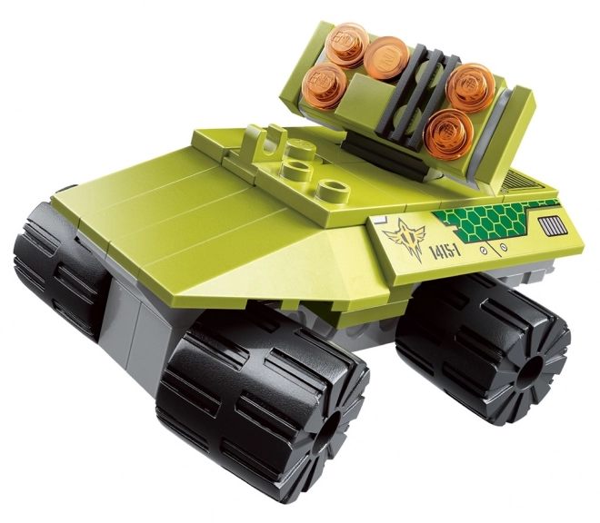 Qman Thunder Expedition Battle Car 1415 zestaw 8w1