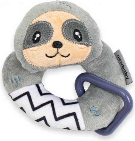 Pluszowa grzechotka New Baby Sloth 11 cm