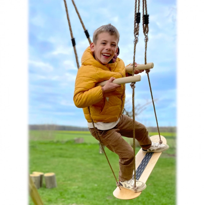 Small Foot Drewniana huśtawka Skateboard