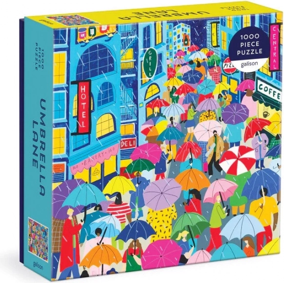 Galison Puzzle Parasolowa uliczka 1000 elementów