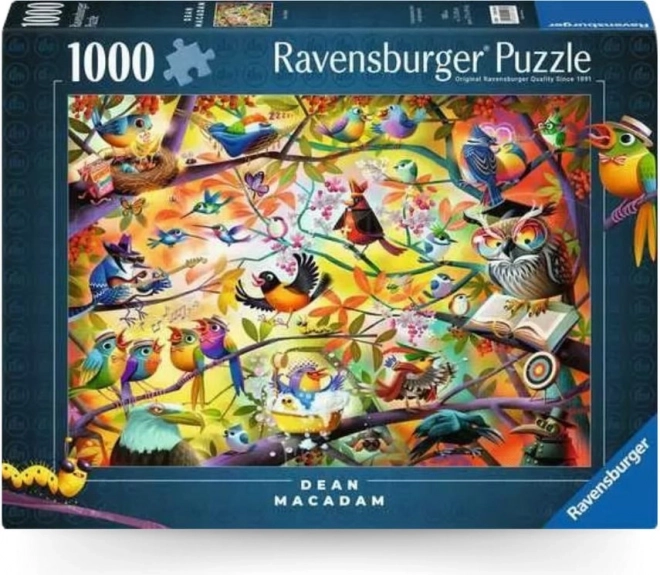 RAVENSBURGER Puzzle Zajęci ptaki 1000 elementów