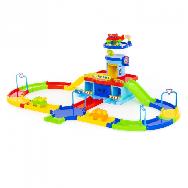 Lotnisko z pasem startowym Play City
