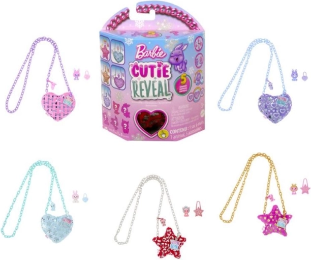 Barbie Cutie Reveal pluszowa torebka