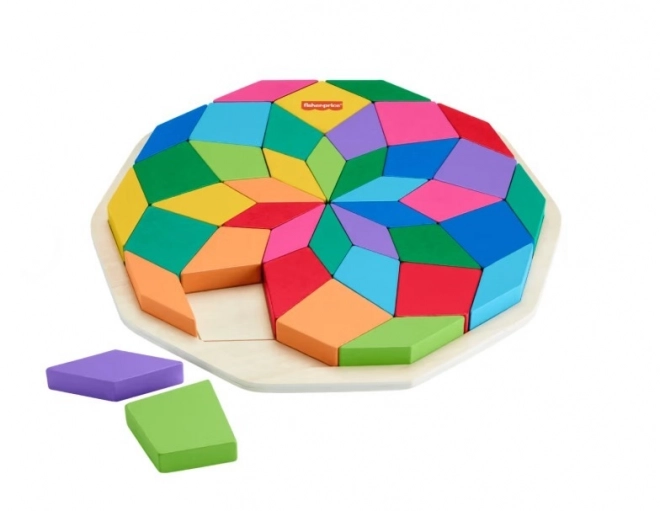 Drewniane puzzle Mandala Fisher-Price