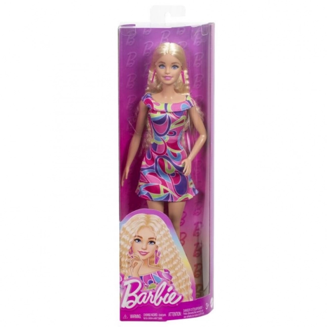 Barbie Modelka - Wielobarwna Sukienka HRH20