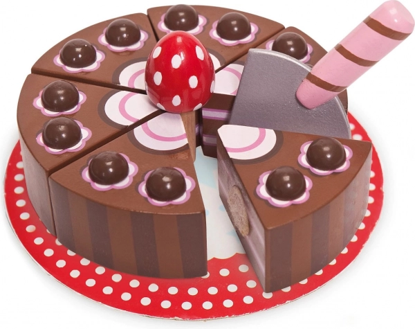 Drewniany tort czekoladowy Le Toy Van
