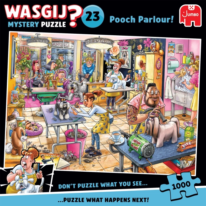 Puzzle Wasgij Mystery 23: Psik Salon 1000 elementów
