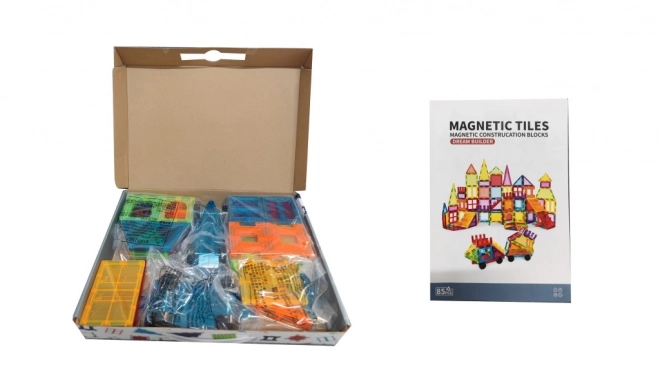 Magnetyczna zabawka konstrukcyjna dla dzieci 85 szt.