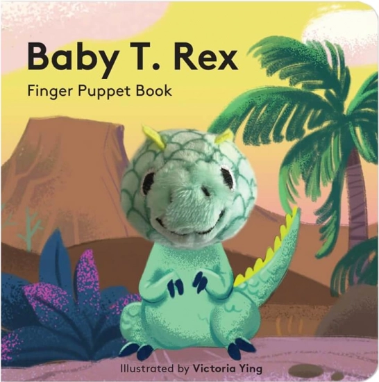Pacynkowa książka Młode T-Rexa