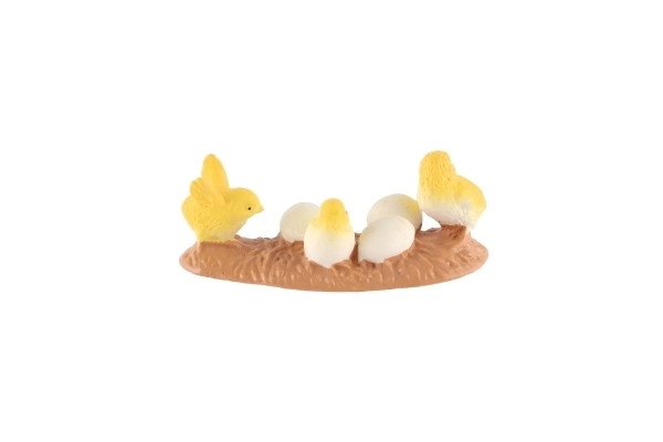 Kurczaki kury domowej z plastiku 5cm w woreczku