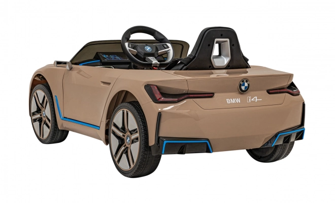 Samochód dziecięcy na baterię BMW i4 – Złoty