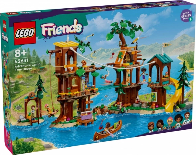 LEGO Friends domek na drzewie na obozie kempingowym