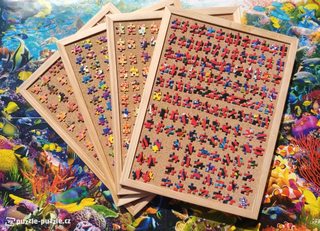 Korkowa podkładka pod puzzle 36x26cm
