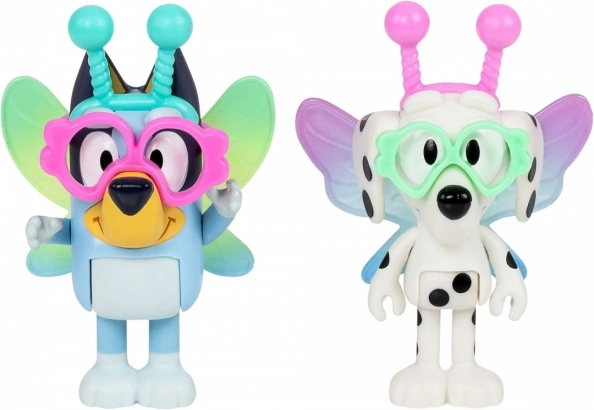 Figurki Bluey dwupak Baby Bluey i Chloe