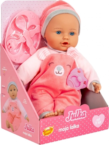 Mówiąca lalka Julka z akcesoriami