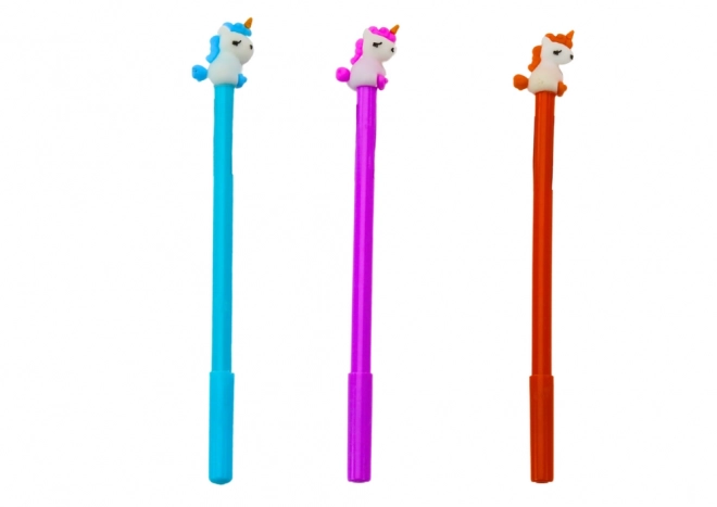 Długopis Unicorn Stopper Czarna Końcówka Mix Fioletowy Pomarańczowy 0,5 mm