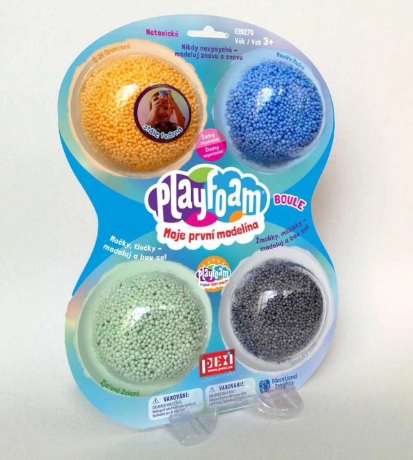 Piankolina PlayFoam - chłopięce kolory 4pak