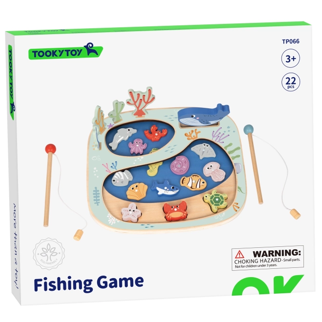 Zabawka wędkarska Tooky Toy Montessori