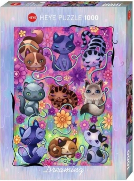 Puzzle 1000 elementów Koty od Ketnera Jeramiana
