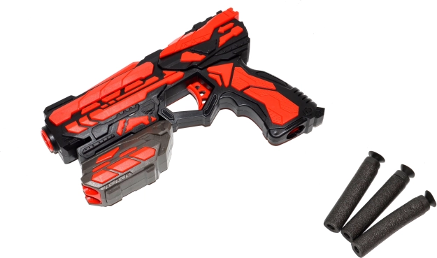 Pistolet na piankowe naboje Phantom 19 cm
