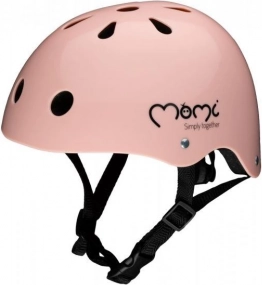 dziecięcy kask MoMi MIMI różowy