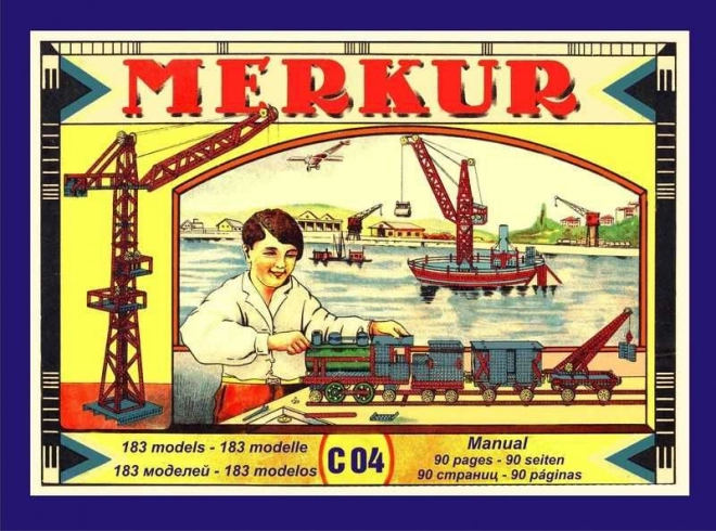Merkur Classic C04, 213 części, 183 modele